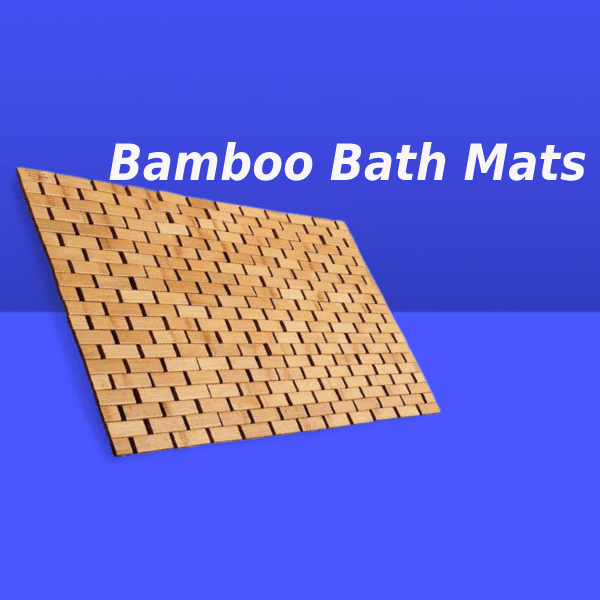 Bamboo Bath Mats