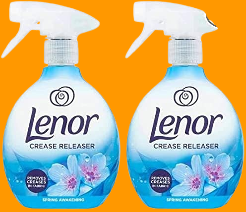 Lenor Crease Releaser Spray Removes Creases in Fabric