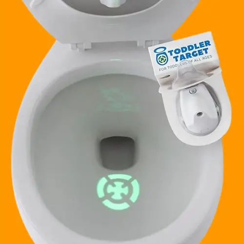 Adjustable Potty Toilet Target with Motion Sensor