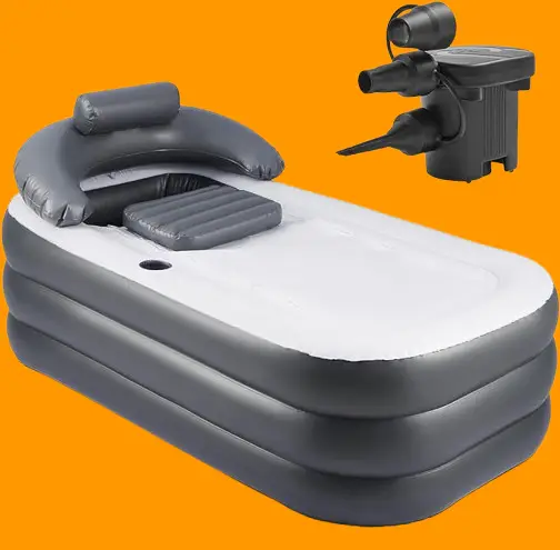 CO-Z Inflatable Bathtub with Electric Air Pump