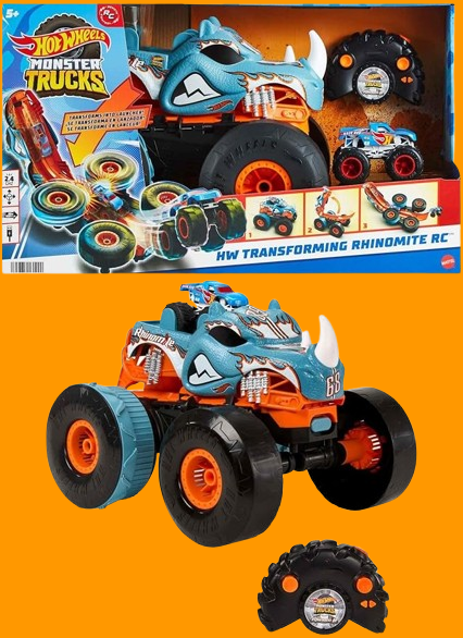 Hot Wheels Monster Trucks RC Toy