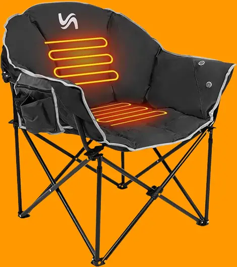 Oversized Heated Camping Chair