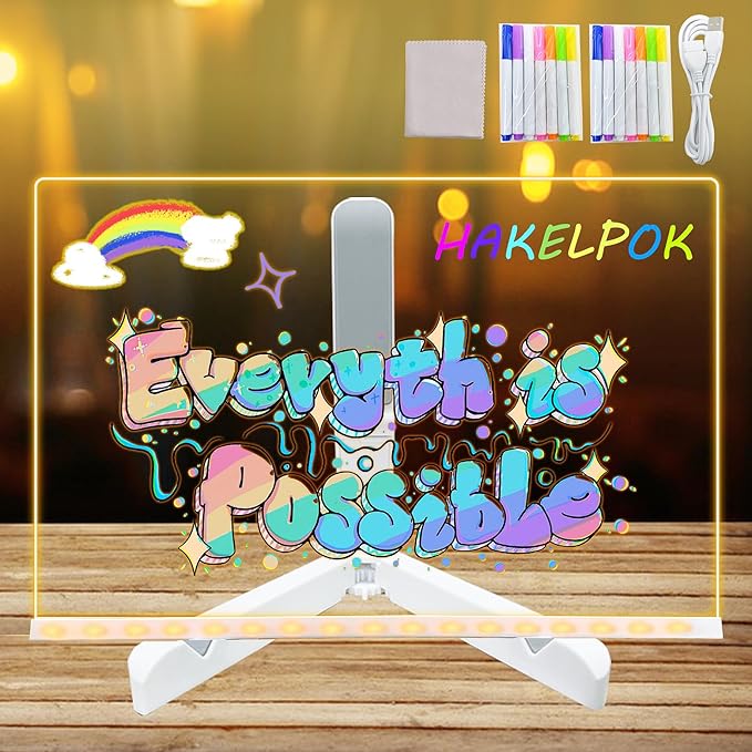 LED Drawing Easel