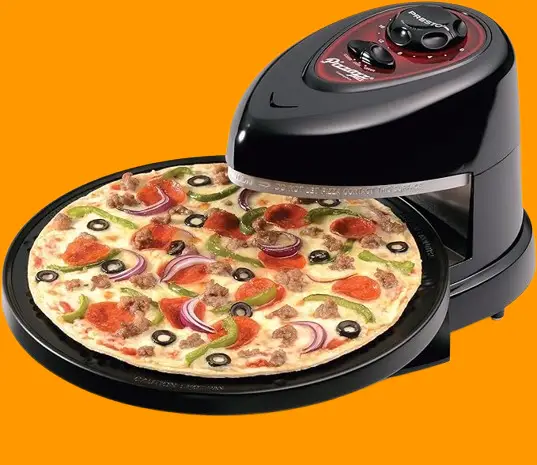 Presto 03430 Pizzazz Plus Rotating Oven, Black