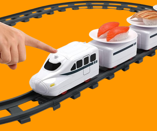 Sushi Train Rotating Table Food Train