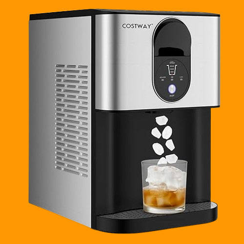 COSTWAY Self Dispensing Nugget Ice Maker Countertop