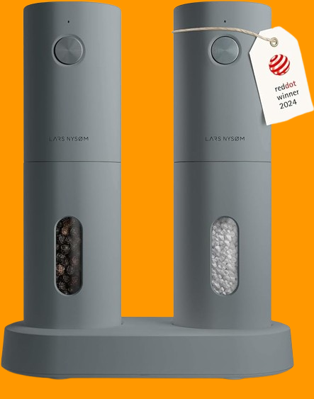 LARS NYSØM Electric Salt and Pepper Grinder Set