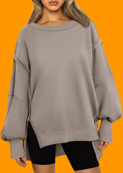 Trendy Queen Womens Oversized Sweatshirts