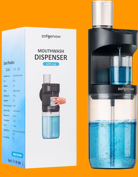 Automatic Mouthwash Dispenser for Bathroom