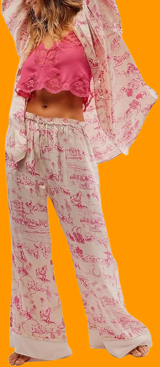 Satin Silk Pajama Set