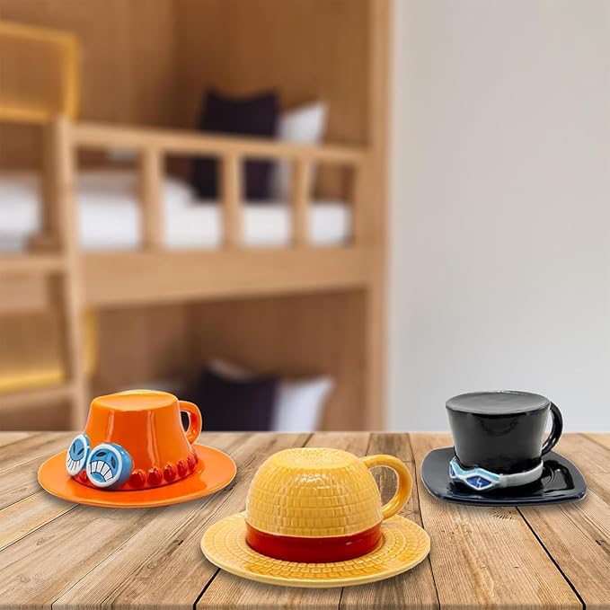 Anime Mug Straw Hat Coffee Cup