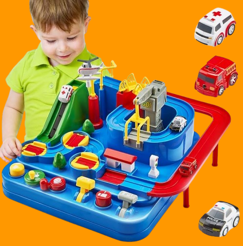 Toys for 3 Year Old Boys Birthday Gift – Large Race Track