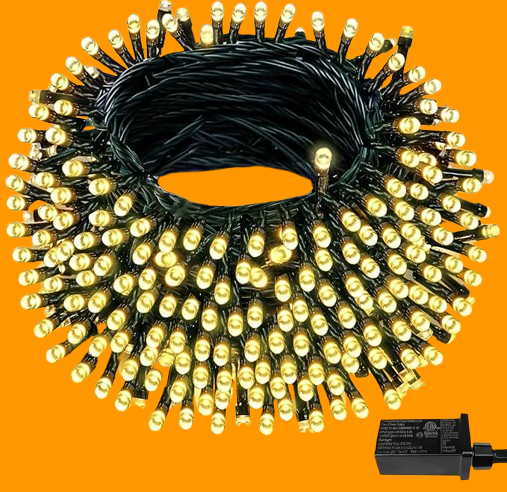 BHCLIGHT Extra-Long 95FT 240LED Christmas Lights Outdoor/Indoor