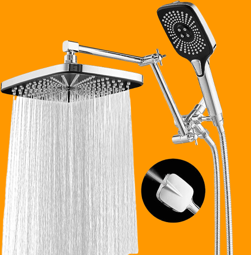 12 Inch Shower Head With Handheld