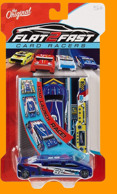 Blue 62 Card Racer