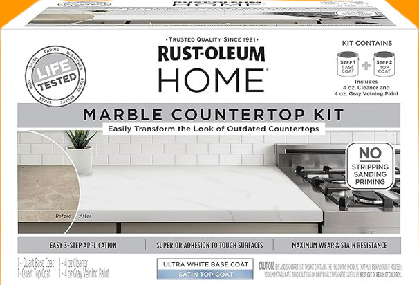 Rust-Oleum 384964 Home Marble Countertop Coating Kit