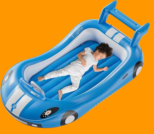 QPAU Inflatable Kids Bed