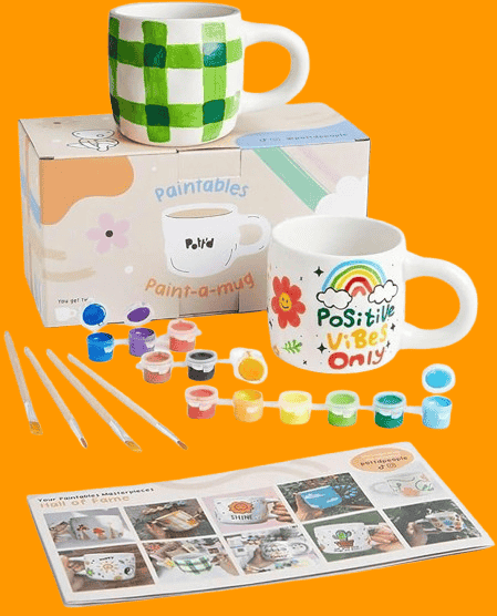 Pott’d Paintables Paint Your Own Mug Kit