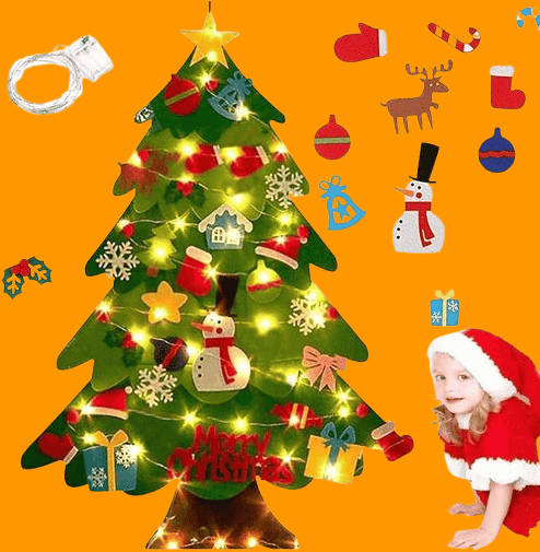 Montessori Christmas Tree for Toddlers