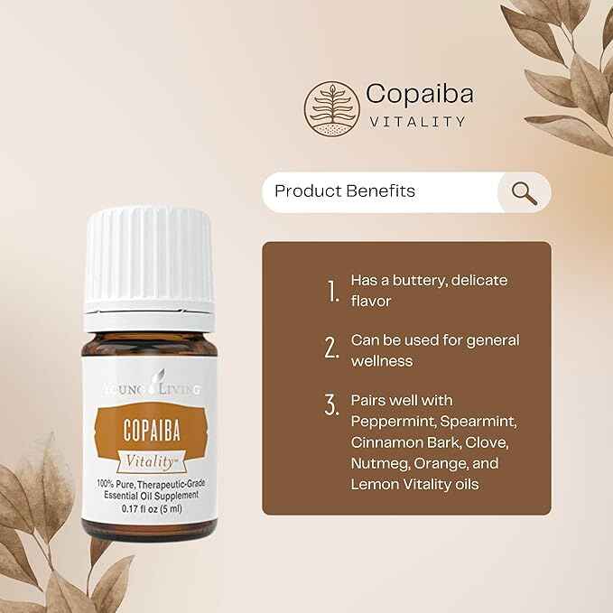 Copaiba Vitality 5ml Essential Oil by Young Living – Has Robust