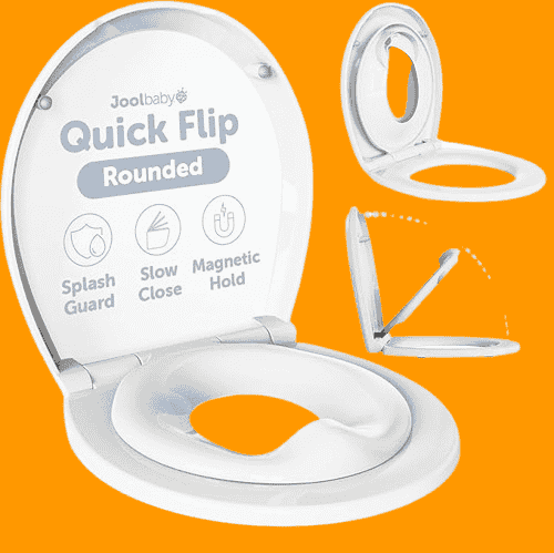 Jool Baby Quick Flip Round Toilet Seat