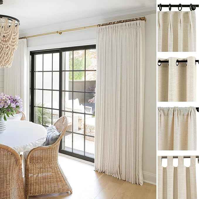 TWOPAGES Liz Linen Curtain