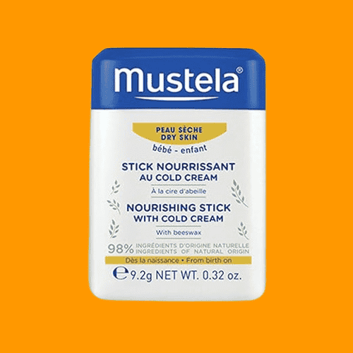 Mustela Baby Nourishing Stick – Lip & Face Moisturizer for Dry Skin