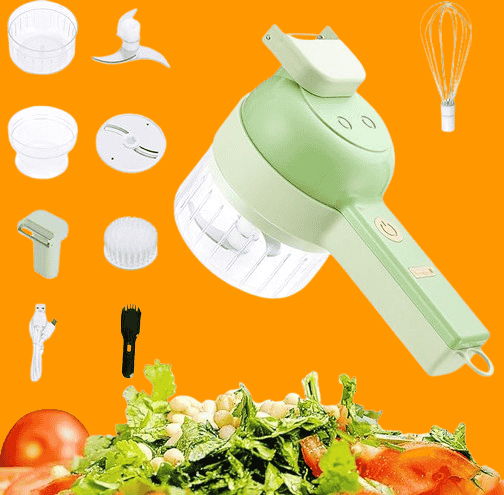 5 in 1 Electric Vegetable Chopper Set