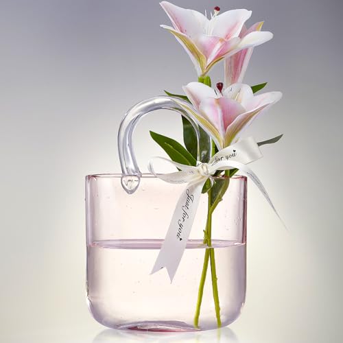 Best Purse Flower Vase Glass bag