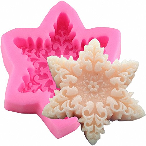 How to make snowflake soap bars