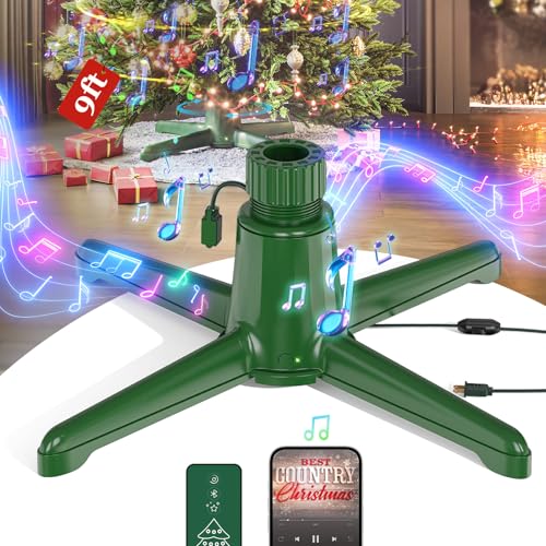 Musical Rotating Christmas Tree Stand