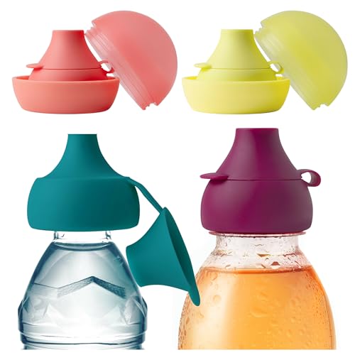 Boon Snug Sip Universal Water and Juice Silicone Bottle Toppers