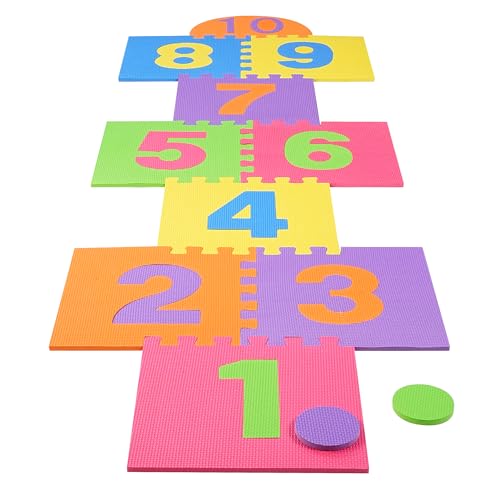 Hopscotch Playmat Foam Interlocking Puzzle Floor Mat