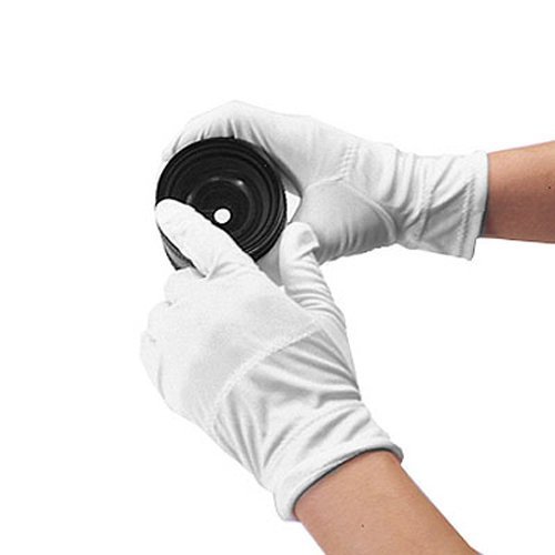 Matin Microfiber dusting Gloves Dust Fingerprint Proof (White) for Lens Optics Jewelry