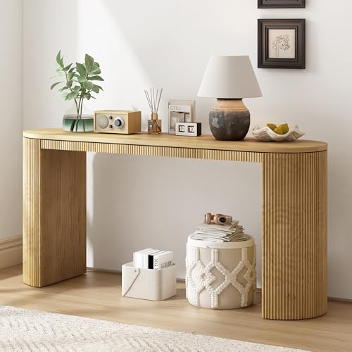 Merax Solid Wood Console Table Con Table