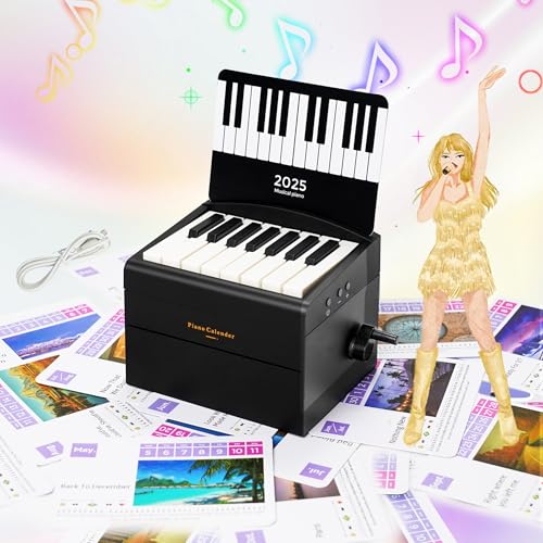 Piano Calendar from Amazon