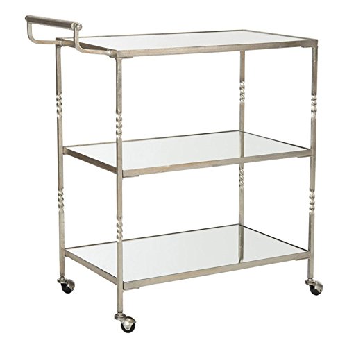 Safavieh Home Collection Aurelius Silver Bar Cart