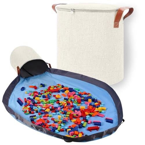 The best Lego storage! Cute storage playmat