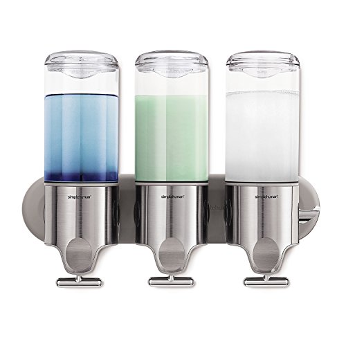 simplehuman Triple Wall Mount Shower Pump