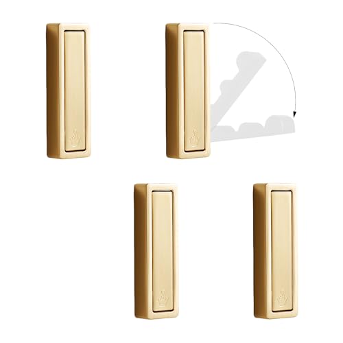 4Pcs Foldable Hooks Wall Mount Zinc Alloy