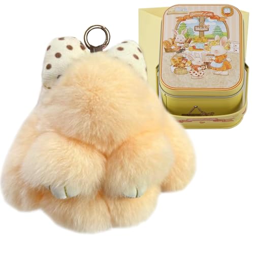 The sweetest bunny key chains