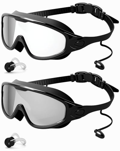 Rantizon Swim Goggles 2 Pack,