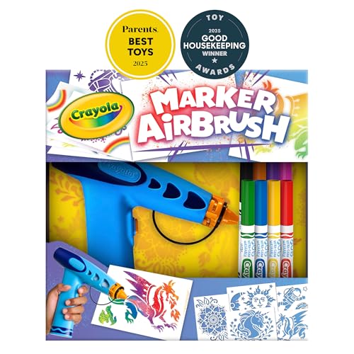 Crayola Marker Airbrush Spray Art Kit