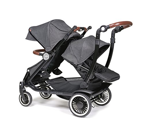 Austlen Entourage 2.0 Double Stroller in Navy (Also Available in Black)