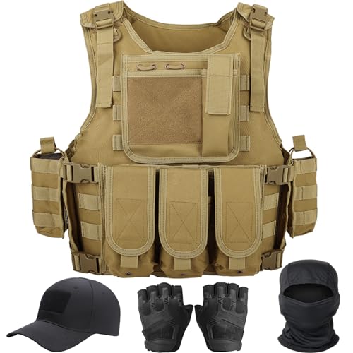 khaki air vest