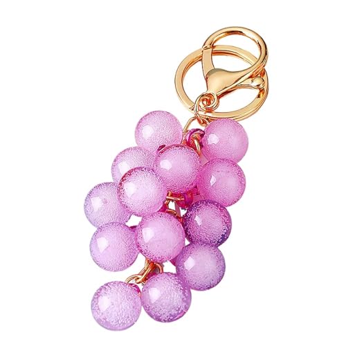 Cute Grape Keychain Pendant