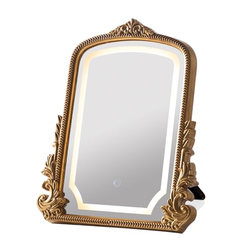 HSDDHOME Vintage Vanity Mirror with Three
