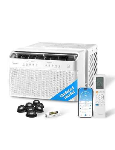 Midea 8,000 BTU U Shaped Smart Inverter Window Air Conditioner