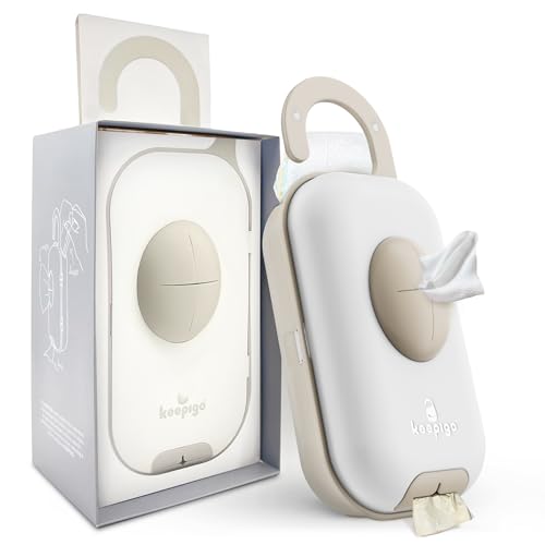 Diaper Bag Wipe Dispenser | 3-in-1 Portable Diaper Caddy Organize
