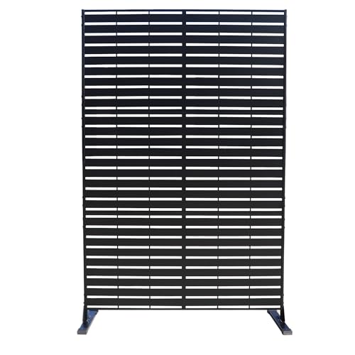 Panel Kozyard Metal Privacy Screen 74″ H x 47.2″ W Decorative Outdoor